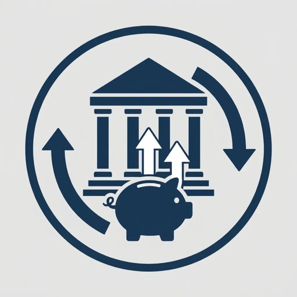 icone de placement financier